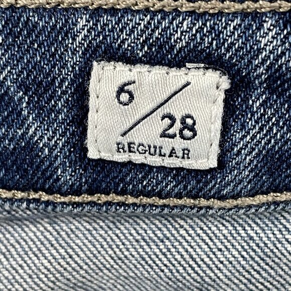 Lucky Brand Jeans Womens 6 Lolita Boot Western Denim Bootcut - Picture 9 of 10